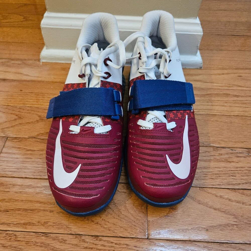 Nike Romaleos 3 Americana Team Red White Gym Blue
